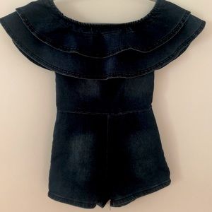 Denim Romper